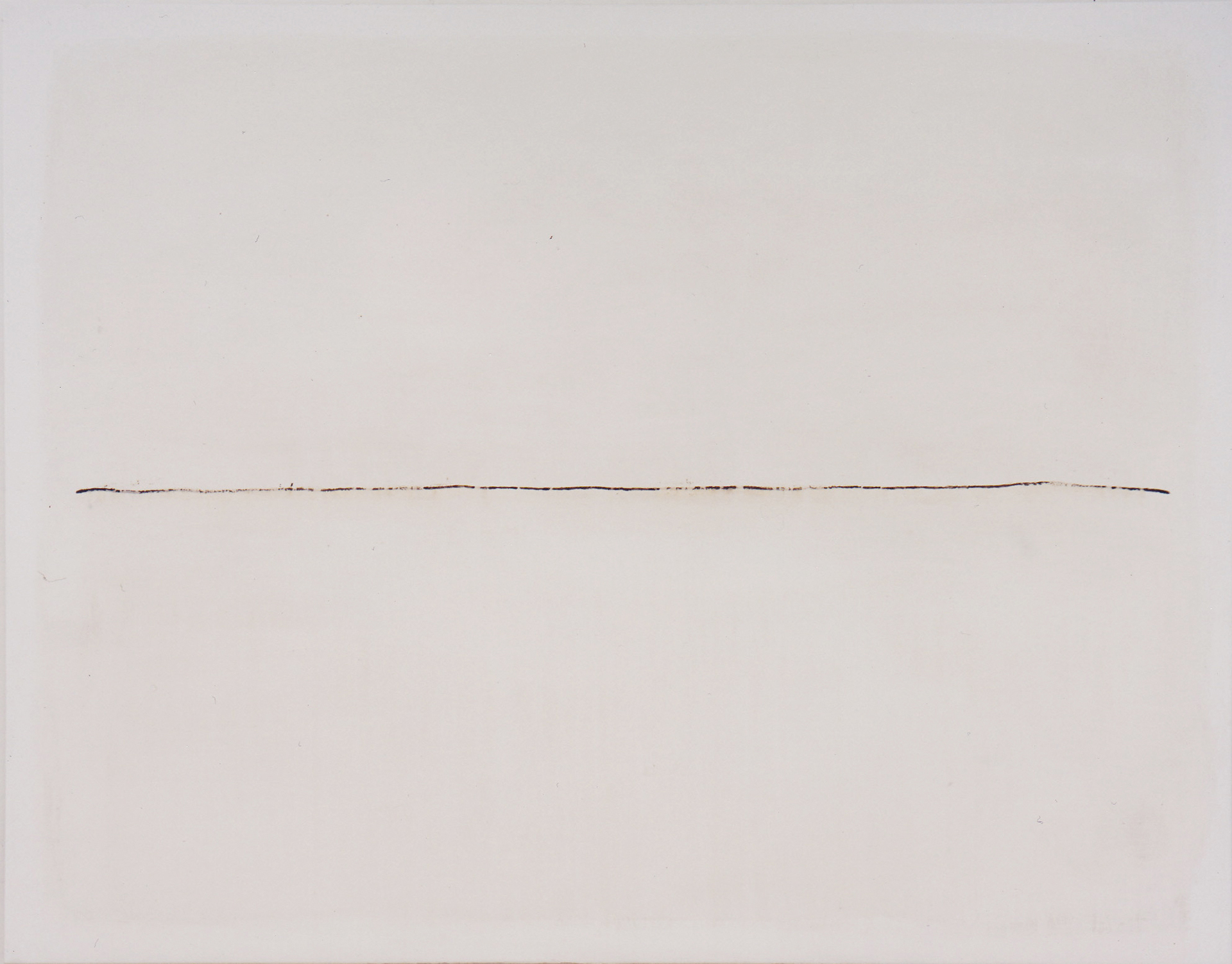 Lilo Rinkens, Dritte Linie, 1999, Acryl und Tusche auf Leinwand, 140 x 180 cm