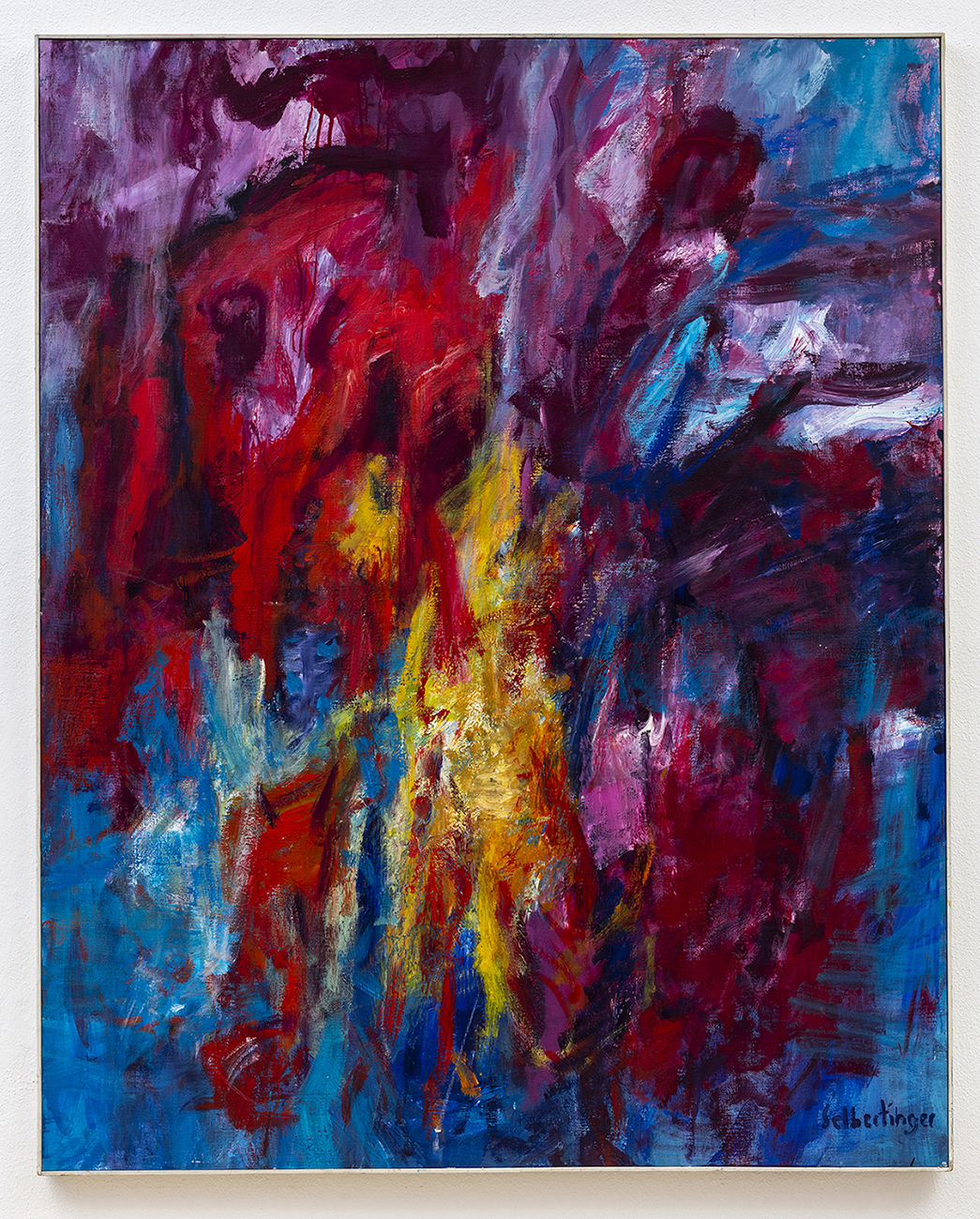 Selbertinger, o.T.(RD50), 2012, acrylic on canvas, 150 x 120 cm
